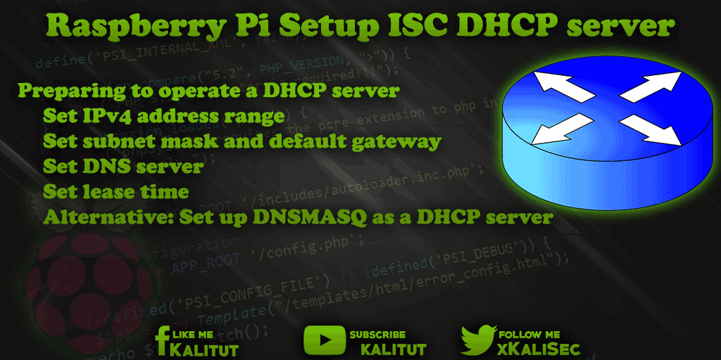 Raspberry Pi ISC DHCP server