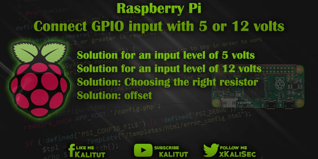 Connect Raspberry Pi GPIO input