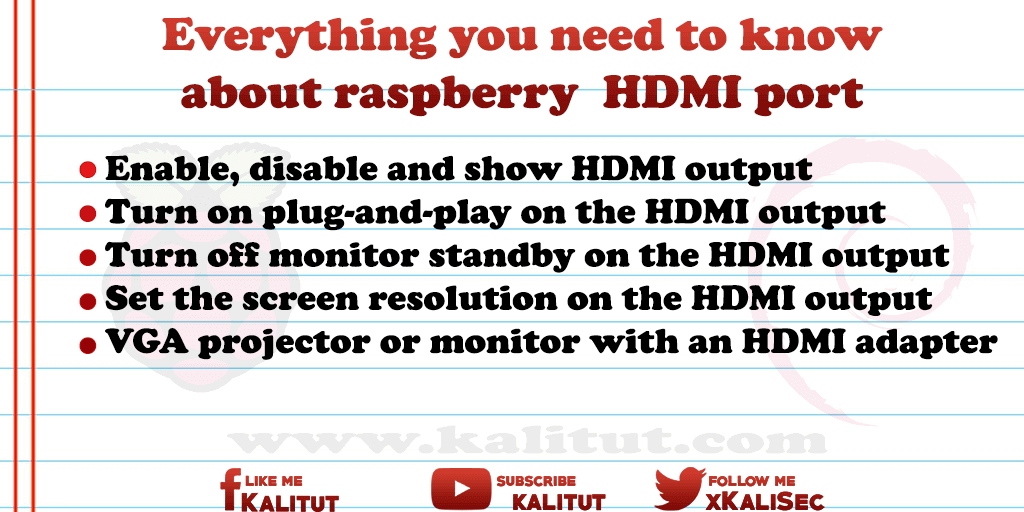 Raspberry Pi HDMI port