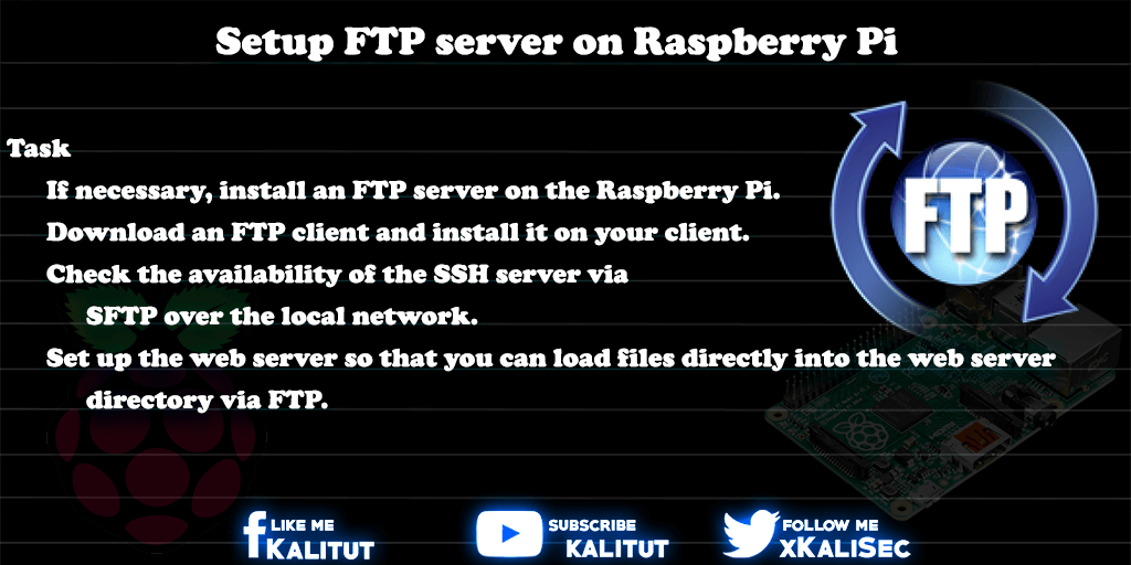 ftp server raspberry pi