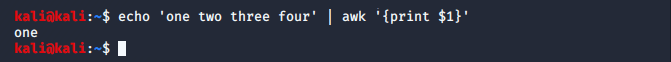 awk command in linux