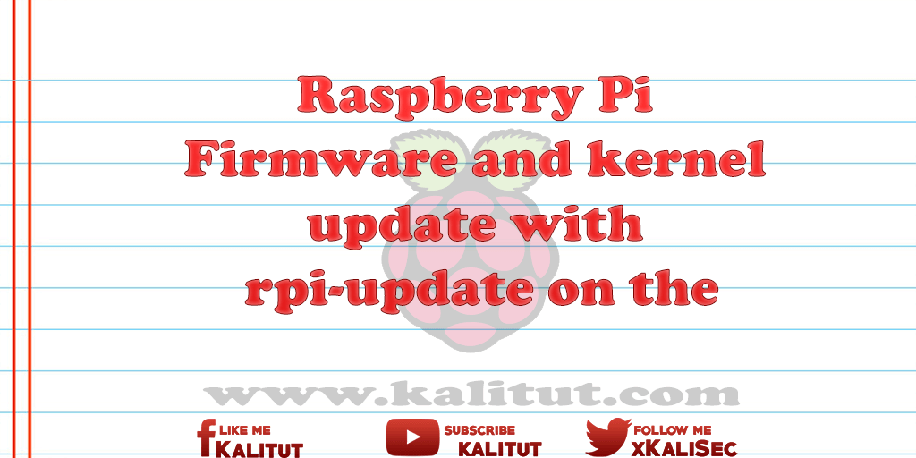 Raspberry Pi Firmware update