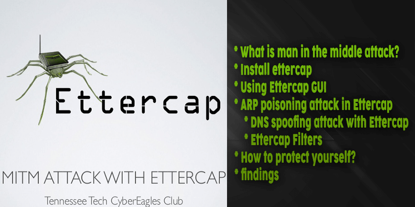 How to use Ettercap