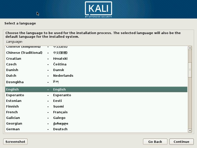 How to install kali linux on virtualbox