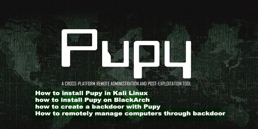How to use pupy rat