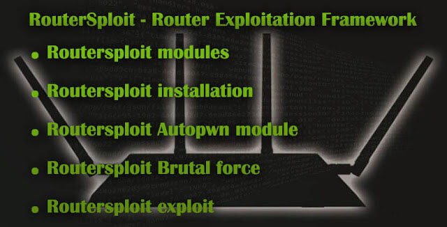 Routersploit